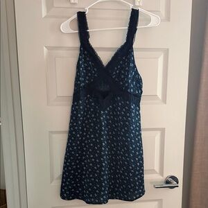 American Eagle Outfitters Navy lace dress